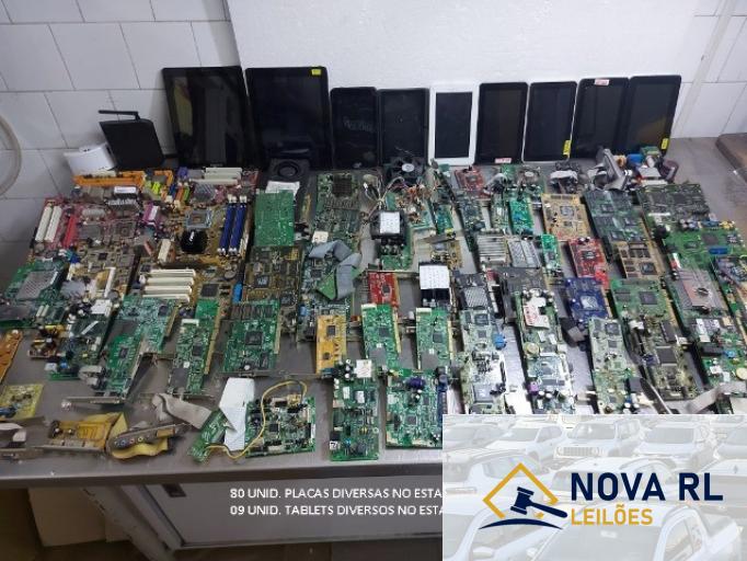 EQUIPAMENTOS DE INFORMÁTICA - 190 UNIDADES 